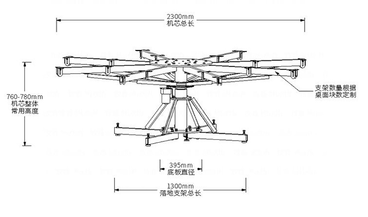 電動(dòng)餐桌通用機(jī)芯