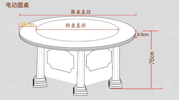 電動餐臺轉(zhuǎn)盤機(jī)芯